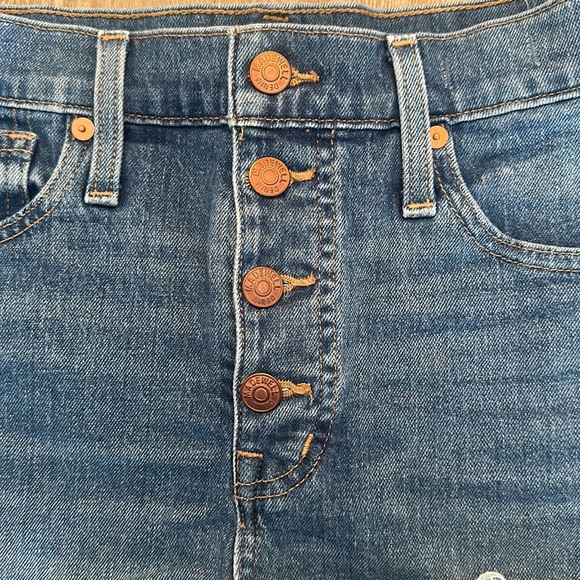 Madewell Hi-rise Denim Shorts - Picture 4 of 5